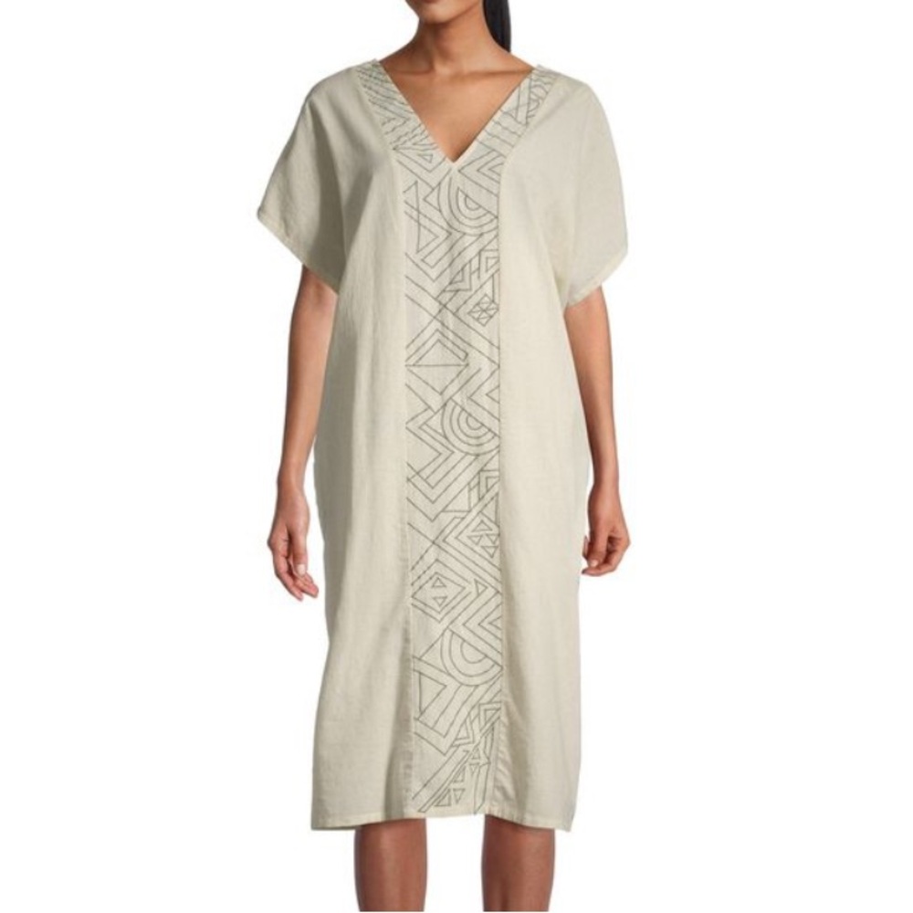 Cotton Embroidered Kaftan